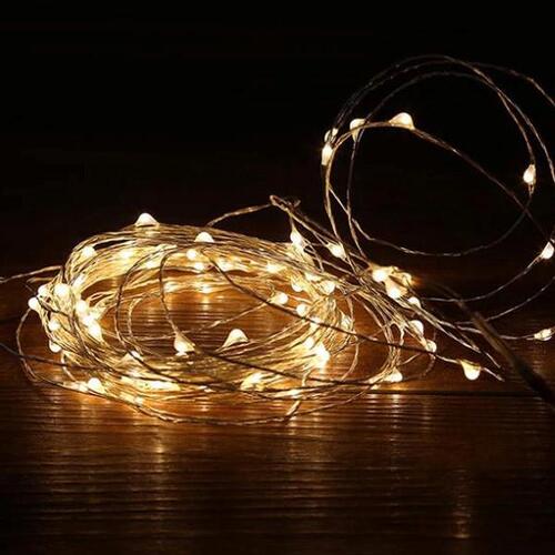 LED와이어전구 2m [황색등] starry string light